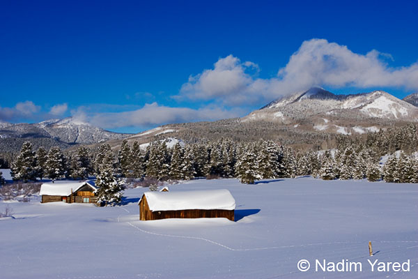 Cabin in the Snow, Steamboat Springs, Colorado