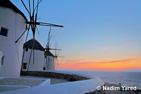 Windmills, Mykonos Island, Greece