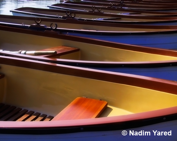 Boats on the Grand Canal, Versailles, France